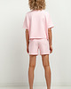 t-shirt damskie Bluza z krótkim rękawem T386, różowa 2
