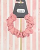 gumki do włosów S wąska gumka do włosów jedwab naturalny scrunchie jasny róż różowa 2