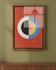 grafiki i ilustracje PLAKAT abstrakcyjny, Hilma af Klint, retro poster, modernizm 3