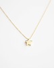 złote naszyjniki 16k Gold Plated Star Necklace 1