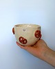 kubki Ceramiczny ręcznie robiony kubek w precelki 1