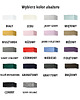 lampy wiszące Czerwona lampa wisząca do salonu BOGOTA z abażurem 40x40 cm 8