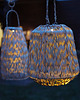 lampy zewnętrzne Lampion solarny z rattanu- 2 rozmiary, FSC 2