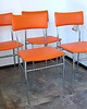 krzesła Komplet 4 krzeseł Modern, lata 80 5