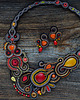 kolie Autumn Garden- naszyjnik soutache 8