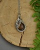 wisiory Wisiorek kwarc dymny wire wrapping 2