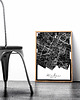 plakaty Plakat Kielce mapa 1