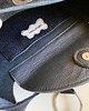 torby na ramię Skórzana czarna torebka handmade z upcyklingu 2