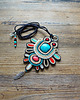 wisiory Navajo- etniczny wisior soutache 3