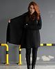 bluza z kapturem damska Bluza damska,asymetryczna bluza bawełniana, gothic style 2
