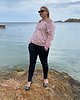bluza bez kaptura damska Ibiza - bluza bez kaptura różowy - odCZAPY 3