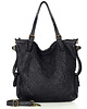 torby na ramię Miejska torebka skórzana  shopper vintage leather-czarna 1
