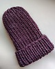 czapki damskie Wełniana czapka na drutach WOOLLY 1