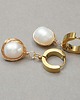 kolczyki pozłacane Kolczyki pozłacane Pearls [white] perły vol. 28 4