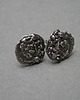 kolczyki wire wrapping Rough - sztyfty 2