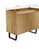 komody i szafki Komoda drewniana Rosso Loft Tiron 3
