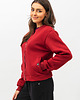 kurtki damskie Kurtka dresowa ,,HANA" bordo 2
