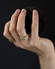 pierścionki srebrne ONE EDGE mini / BRASS ring 1