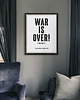 plakaty Plakat, grafika War is over - napis 1