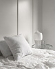 poduszki gładkie Poduszka z Miękkiego  Lnu Stonewashed - White 1