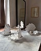 pojemniki na biżuterię Ceramiczna muszelka w czarno złote ciapki na biżuterię prezent dla niej 7
