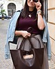 torby na ramię Skórzana torebka shopper - Sara 1