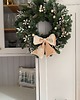 wianki bożonarodzeniowe SZAMPAŃSKI NATURALNY Wianek Bożonarodzeniowy na drzwi 1