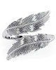 pierścionki srebrne Pierścionek Feather duo - Srebrny  1