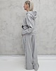 komplety damskie Lucia komplet z rozpinaną bluzą i szerokimi spodniami Glacier Gray 3