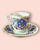 filiżanki Zestaw do kawy Kutahya, porcelana  6 filiżanek i 6 spodków 2