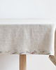 obrusy i serwetki Lniany obrus dwustronny z listwą heavy linen WILD FLOWERS 1