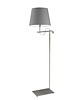lampy podłogowe Srebrna lampa stojąca do biura BATA 7