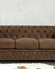 sofy i szezlongi Sofa Chesterfield Antik Vintage 3-osobowa 1