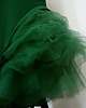 sukienki maxi damskie Pigeon assymetry greeen 2