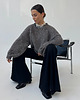 swetry damskie  Jedwabny sweter Crafted cacao graphite 2
