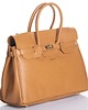 torby na ramię Torba skórzana Shopper- ruda / camel  (7116) 4