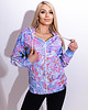 bluza z kapturem damska Damska Bluza Expres Zamek DR.CROW Pastel Rococo 2