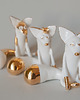 figurki i rzeźby Porcelanowy Lisek 2