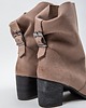 botki damskie SKÓRZANE BOTKI ZAPATO 497 CAPPUCCINO 5