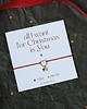 bransoletki na sznurku All I Want For Christmas Is You - Bransoletka z kamieniami miesiąca 5