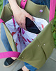 torby XXL Shoper Bag Olive Pink 2