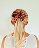 gumki do włosów Gumka jedwabna, scrunchie, frotka złota pora MAXI 1