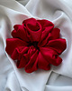 gumki do włosów Gumka do włosów czerwona Scrunchie Medium Strawberry Red 1