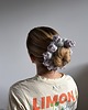 gumki do włosów Wełniana tulipankowa scrunchie 1