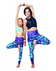 legginsy i getry dla dziewczynki Tie Dyed Kids 1