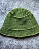 kapelusze Bawełniany letni kapelusz zielony 1