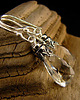 kolczyki wire wrapping Kolczyki Bali Bali - Kryształ Górski Srebro 7