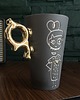 kubki Kubek dla miłośniczki psiaków, ze złotym uchem COCO Ceramics 1