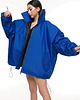 kurtki damskie Kurtka typu bomber oversize indigo 3