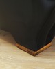 fotele Fotel czarny, włoski design, lata 80, produkcja: Włochy 5
